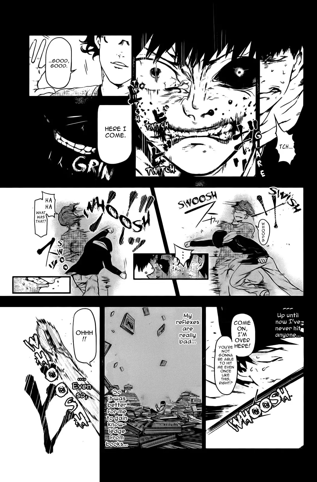 Tokyo Ghoul Chapter 8 page 10 - Chapter 8: Kagune