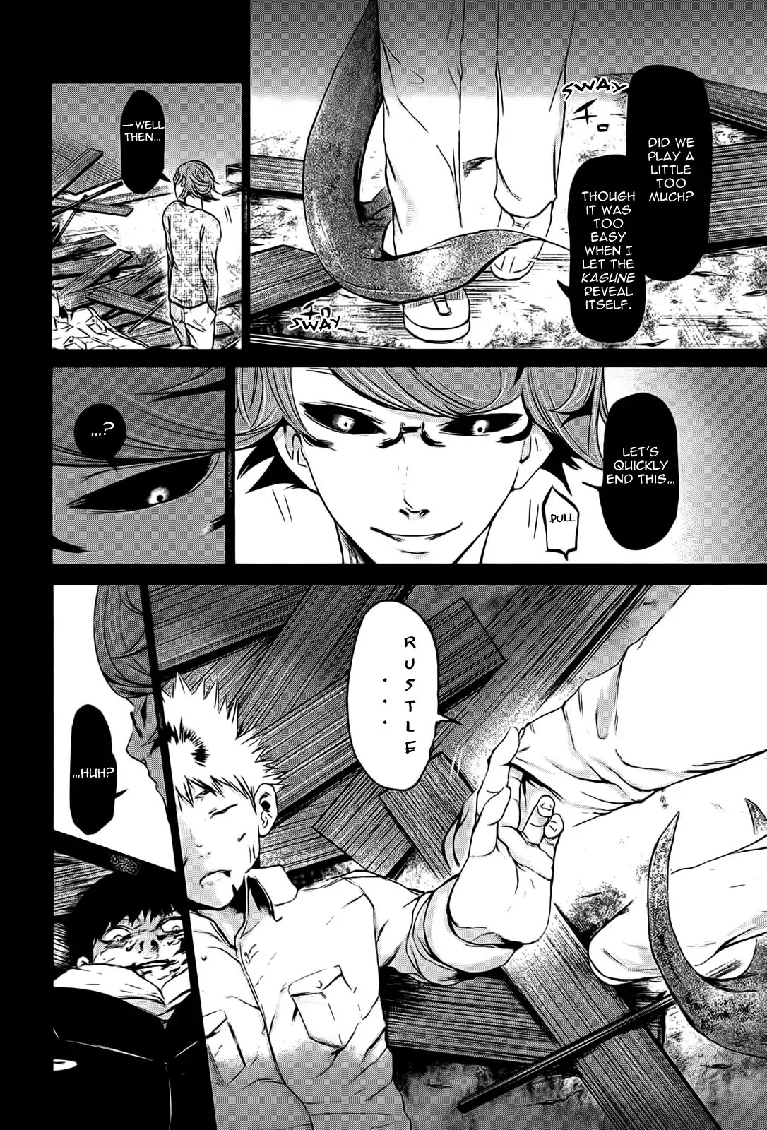 Tokyo Ghoul Chapter 8 page 13 - Chapter 8: Kagune