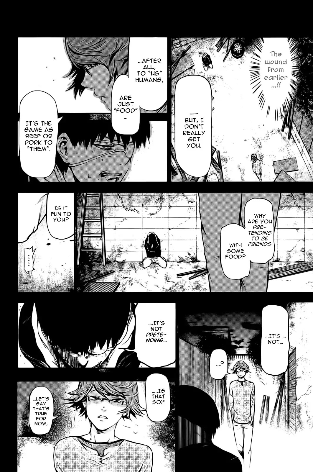 Tokyo Ghoul Chapter 8 page 7 - Chapter 8: Kagune