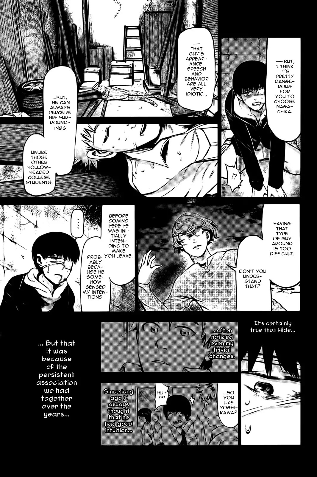 Tokyo Ghoul Chapter 8 page 8 - Chapter 8: Kagune