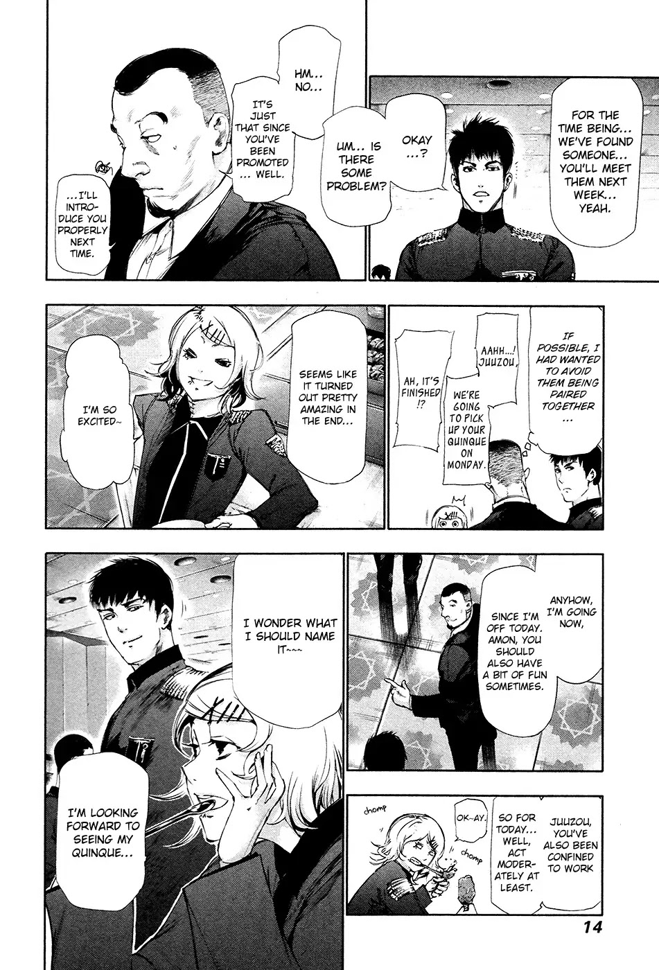 Tokyo Ghoul Chapter 80 page 13 - Chapter 80: Promotion