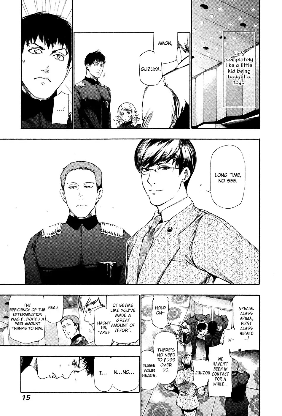 Tokyo Ghoul Chapter 80 page 14 - Chapter 80: Promotion