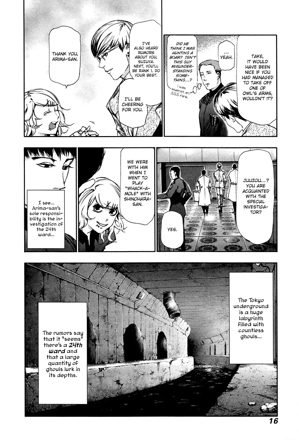 Tokyo Ghoul Chapter 80 page 15 - Chapter 80: Promotion
