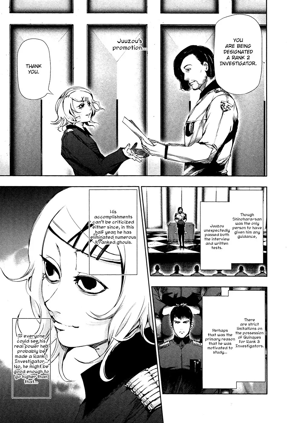 Tokyo Ghoul Chapter 80 page 8 - Chapter 80: Promotion