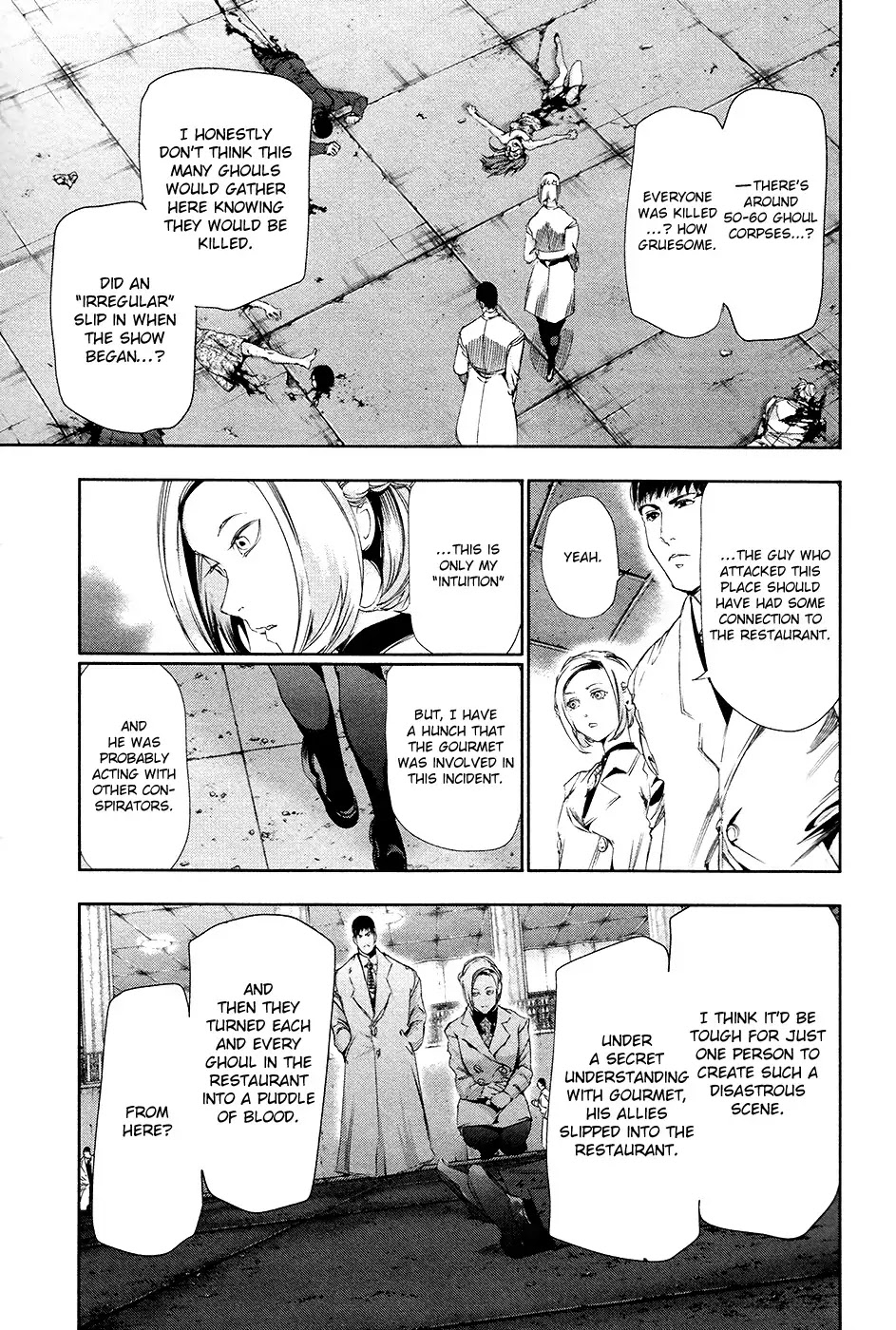 Tokyo Ghoul Chapter 81 page 16 - Chapter 81: Subordinate