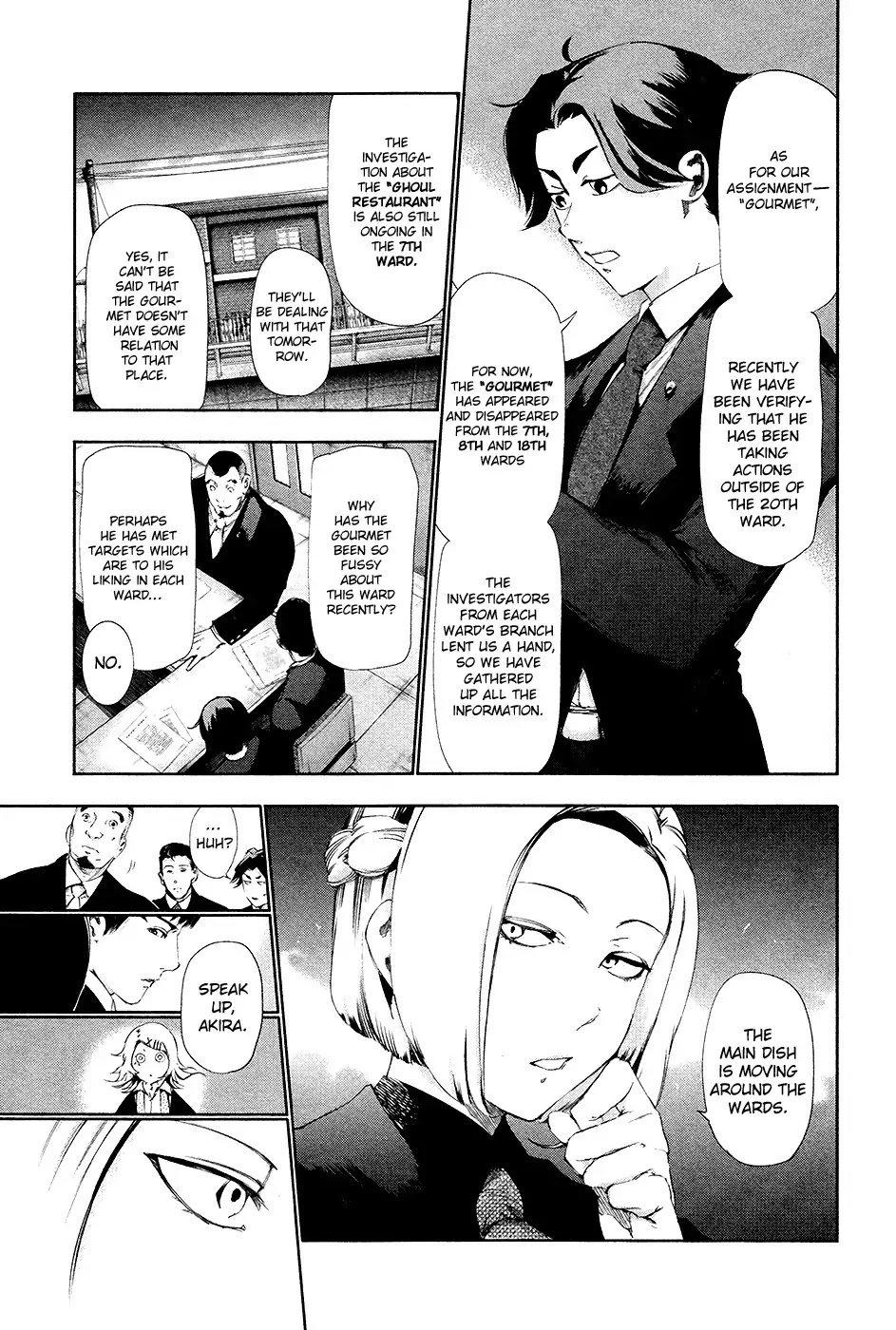 Tokyo Ghoul Chapter 81 page 6 - Chapter 81: Subordinate