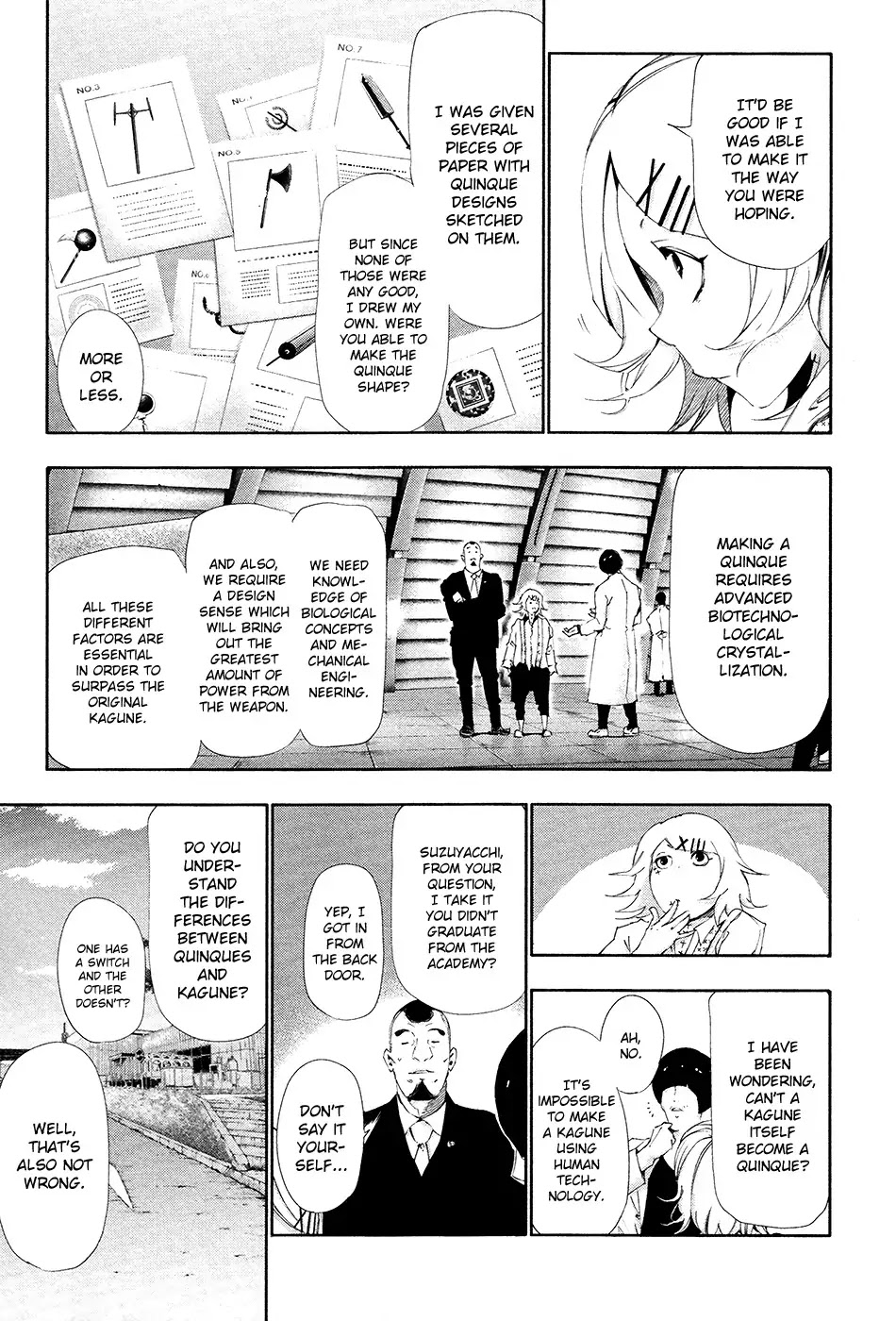 Tokyo Ghoul Chapter 82 page 4 - Chapter 82: Intelligent Person
