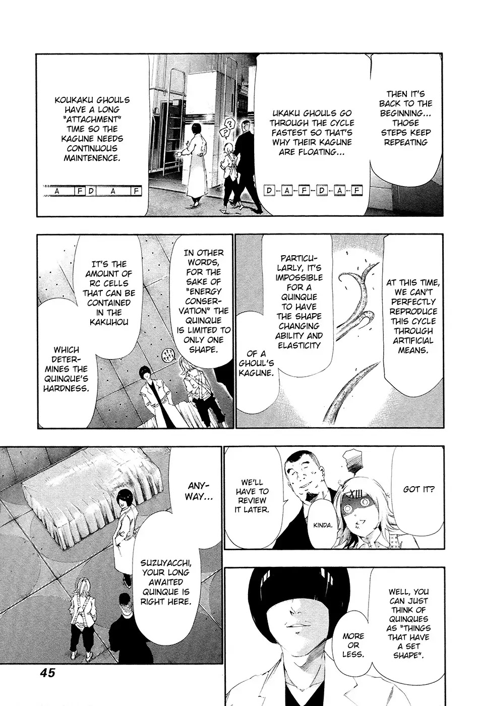 Tokyo Ghoul Chapter 82 page 6 - Chapter 82: Intelligent Person
