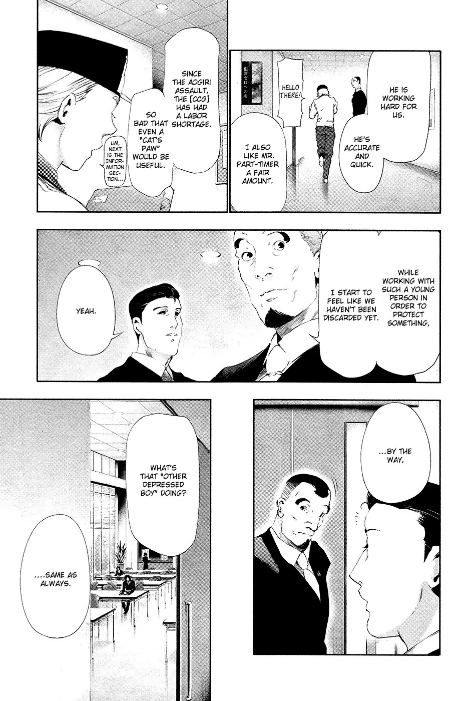 Tokyo Ghoul Chapter 83 page 14 - Chapter 83: Priest