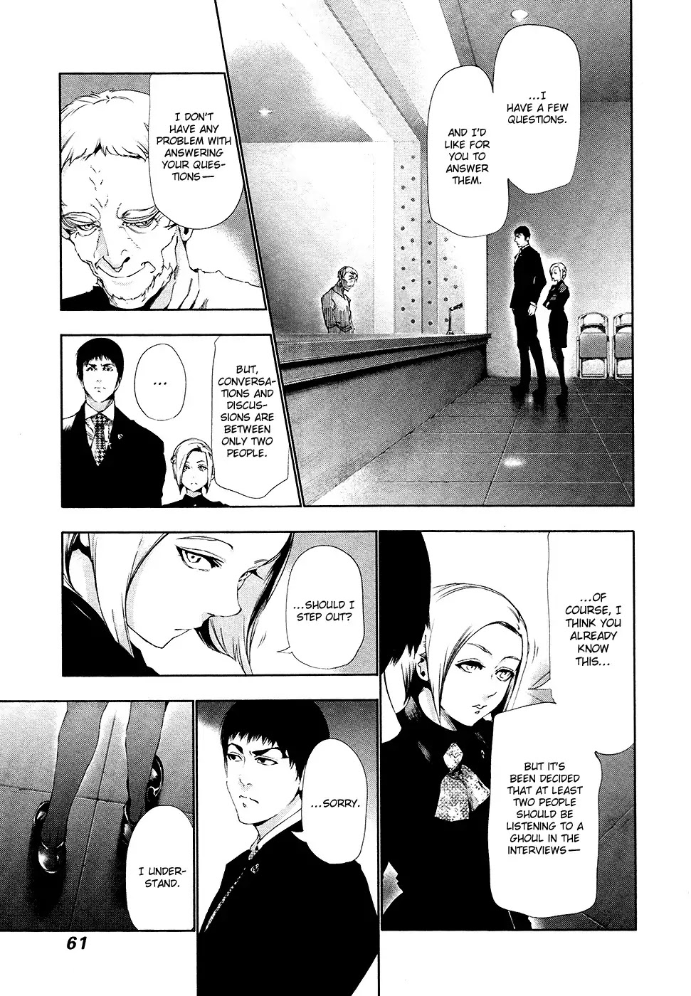 Tokyo Ghoul Chapter 83 page 4 - Chapter 83: Priest