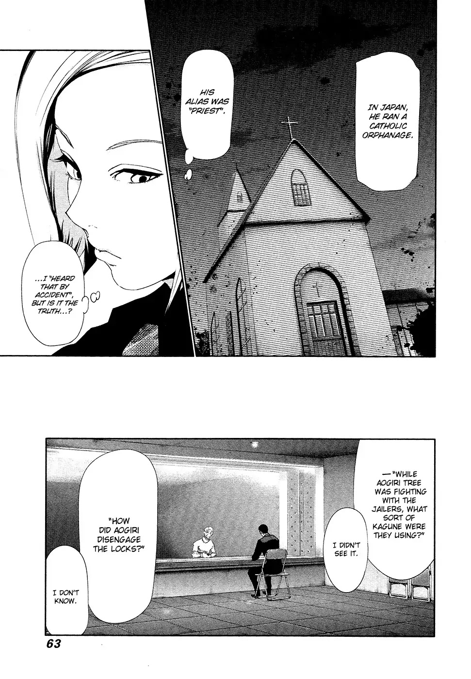 Tokyo Ghoul Chapter 83 page 6 - Chapter 83: Priest