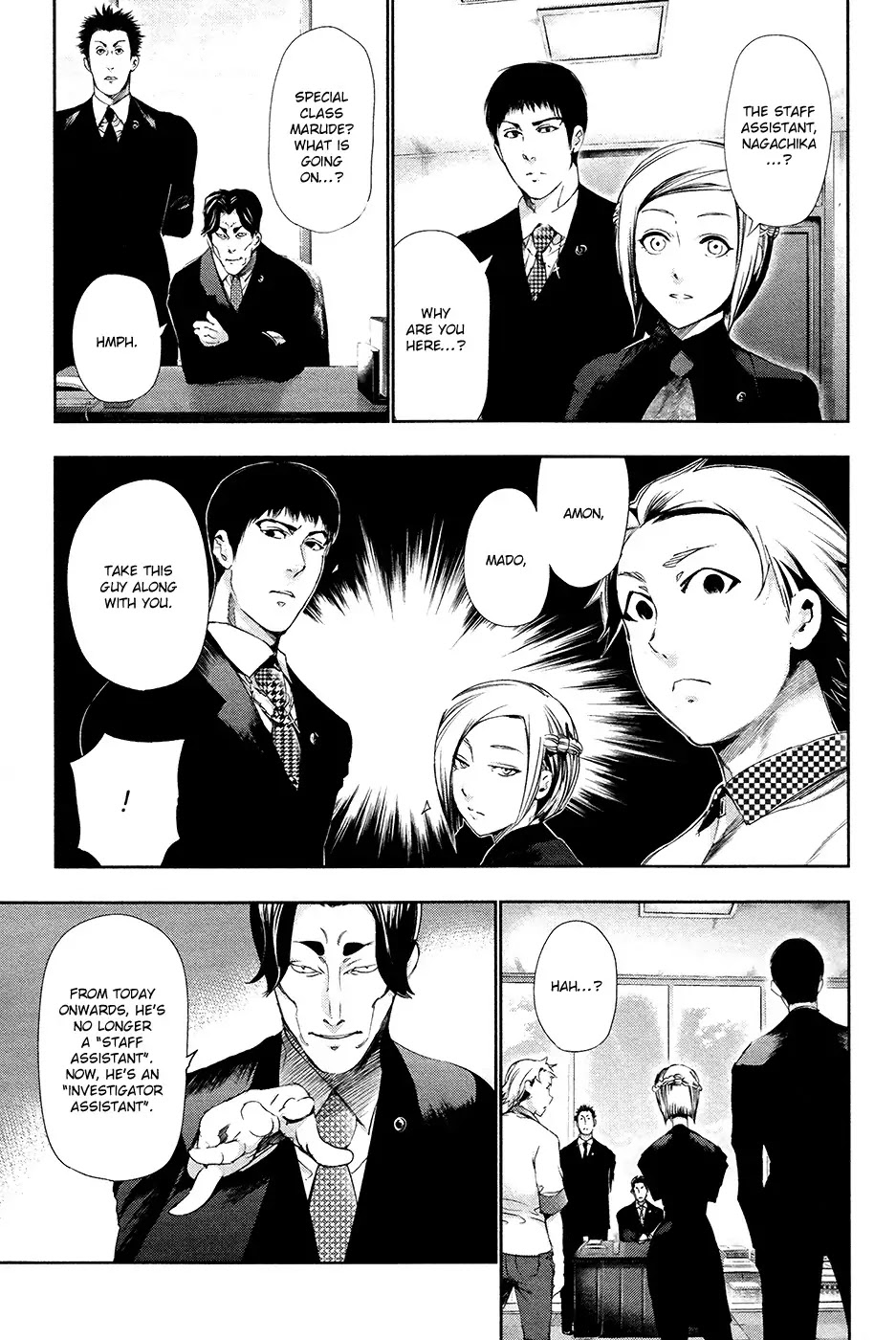 Tokyo Ghoul Chapter 84 page 10 - Chapter 84: Emerging