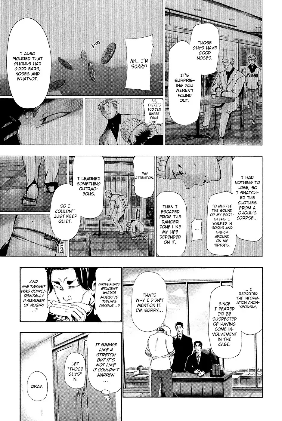 Tokyo Ghoul Chapter 84 page 8 - Chapter 84: Emerging