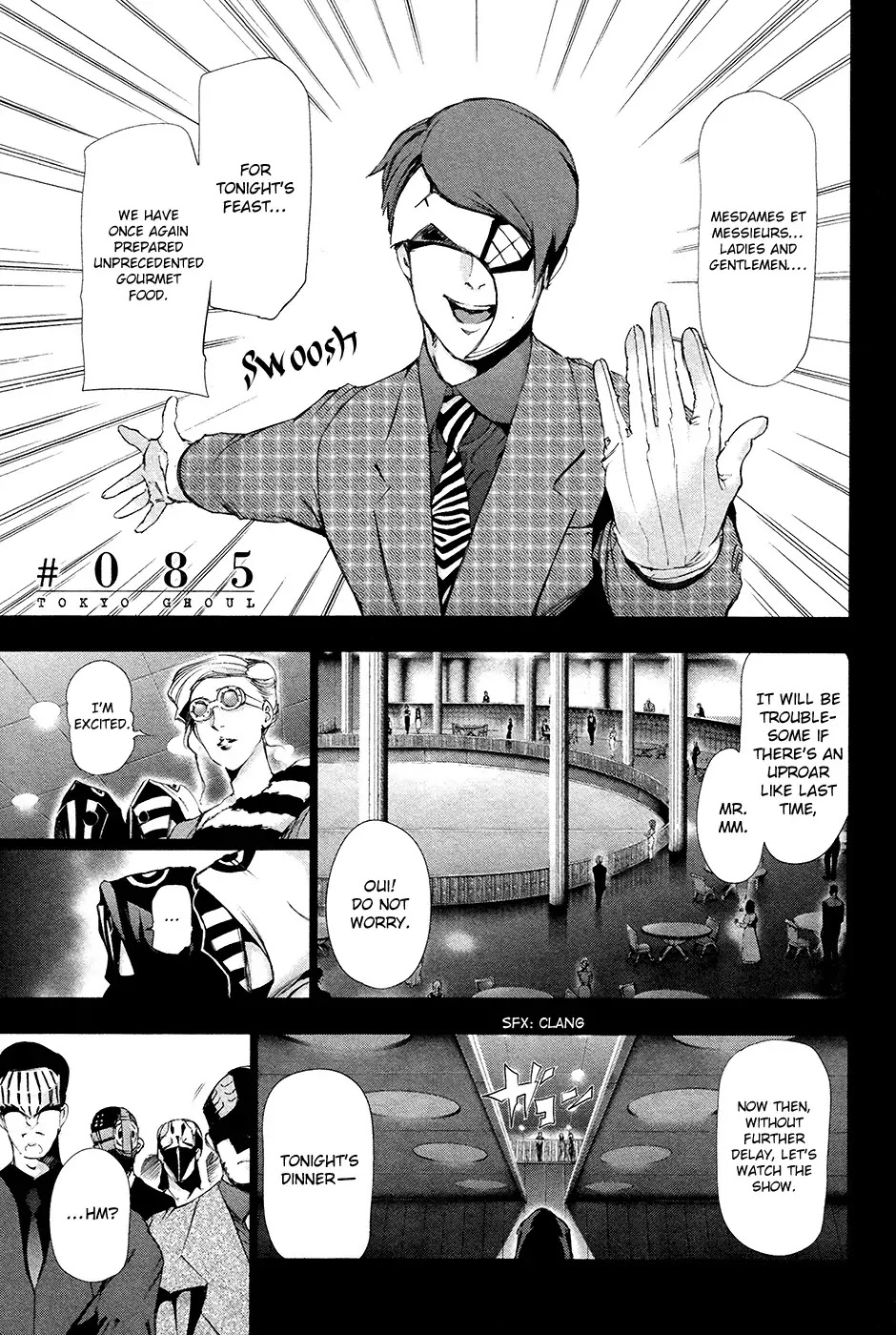 Tokyo Ghoul Chapter 85 page 2 - Chapter 85: One Eye