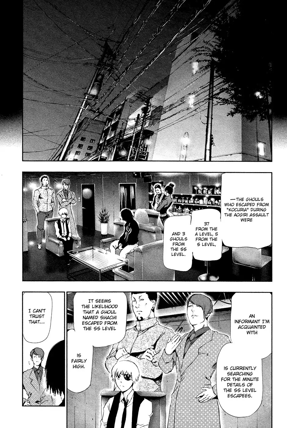 Tokyo Ghoul Chapter 85 page 4 - Chapter 85: One Eye
