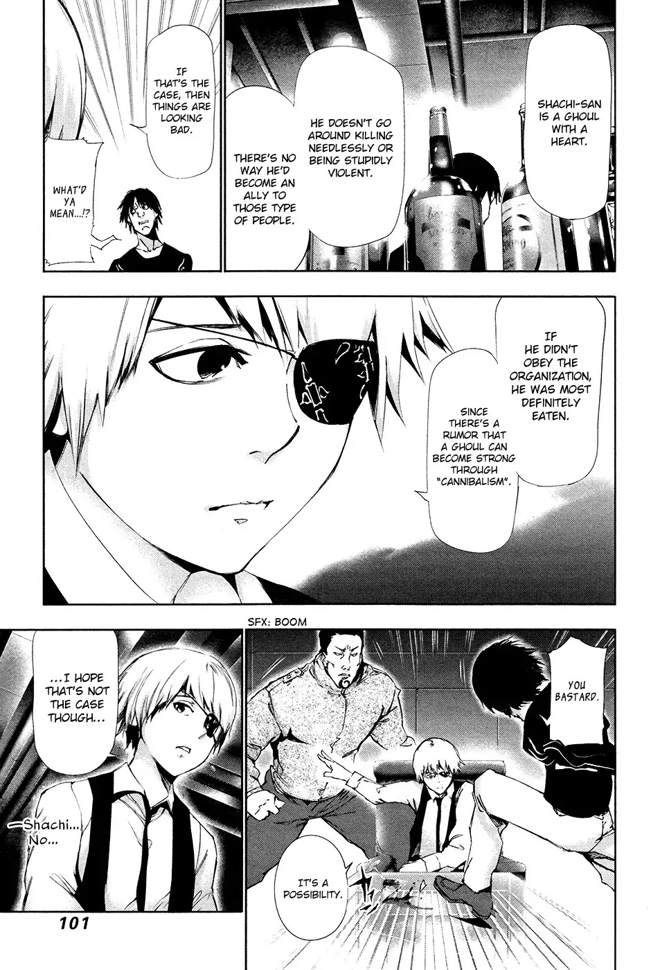 Tokyo Ghoul Chapter 85 page 6 - Chapter 85: One Eye