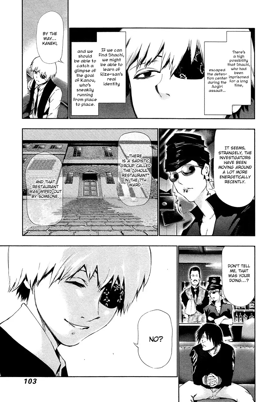 Tokyo Ghoul Chapter 85 page 8 - Chapter 85: One Eye