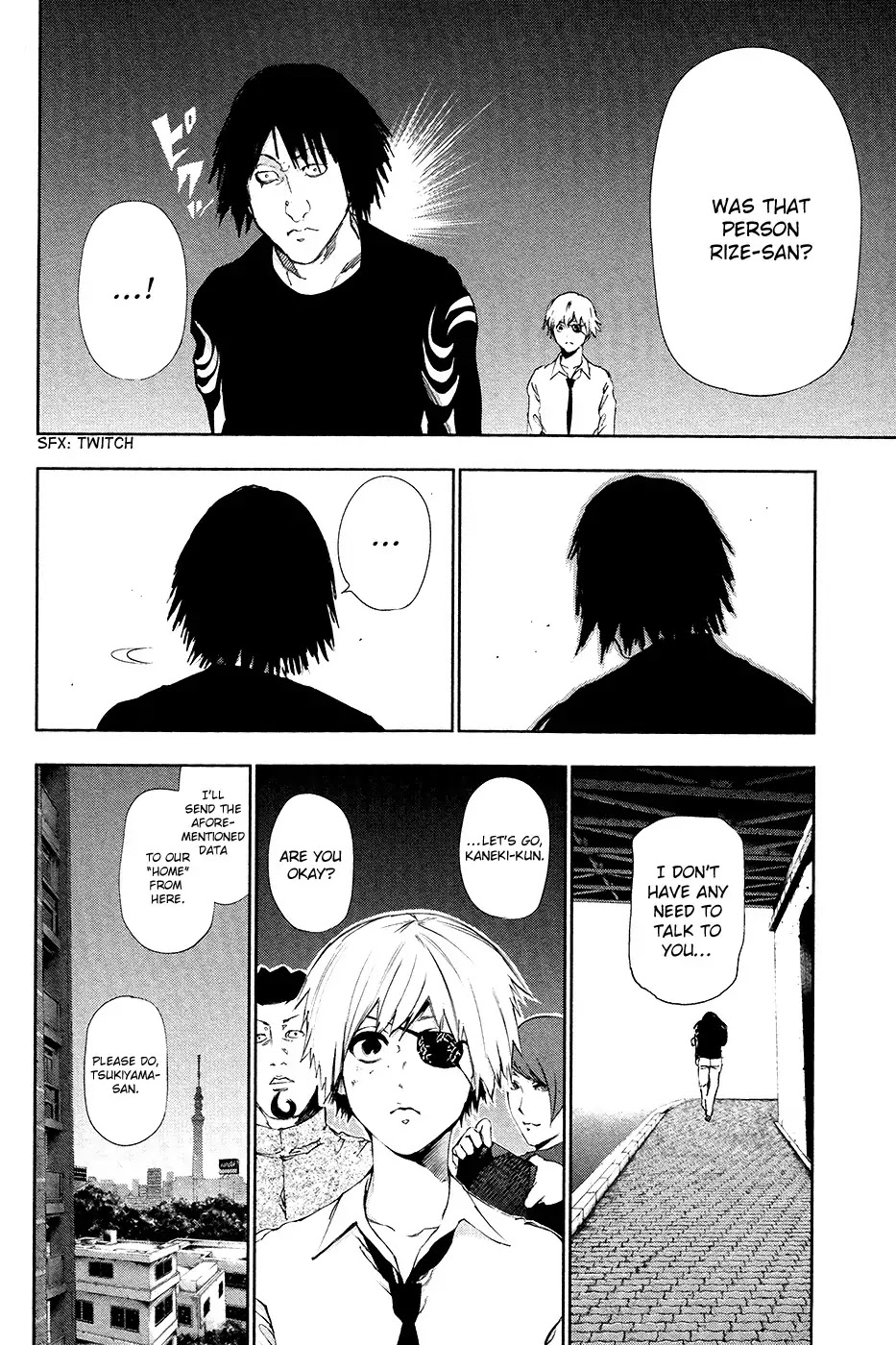 Tokyo Ghoul Chapter 86 page 10 - Chapter 86: Visitor