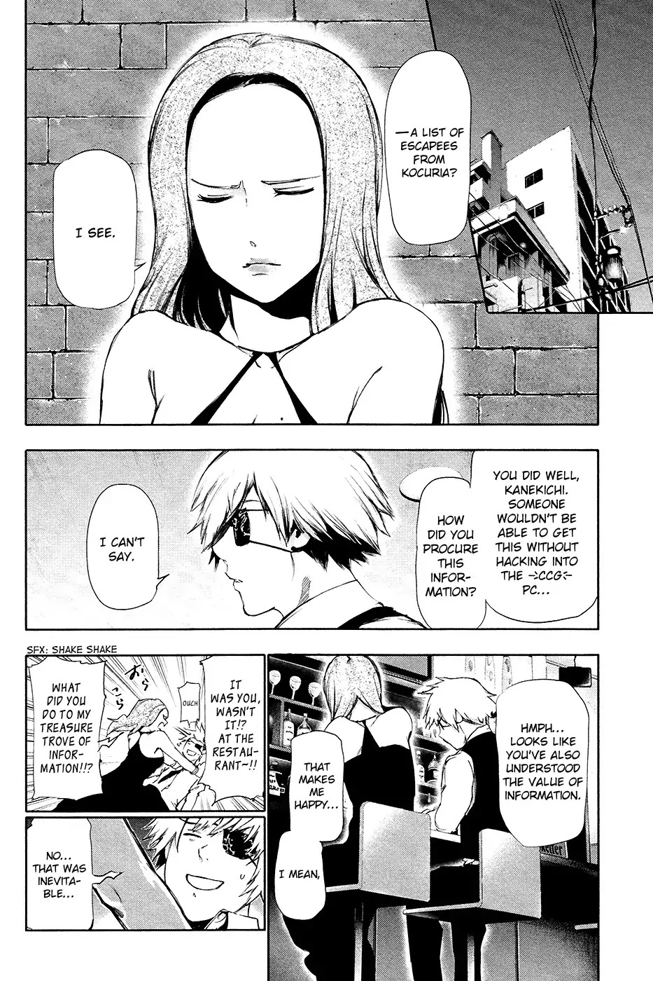 Tokyo Ghoul Chapter 86 page 14 - Chapter 86: Visitor