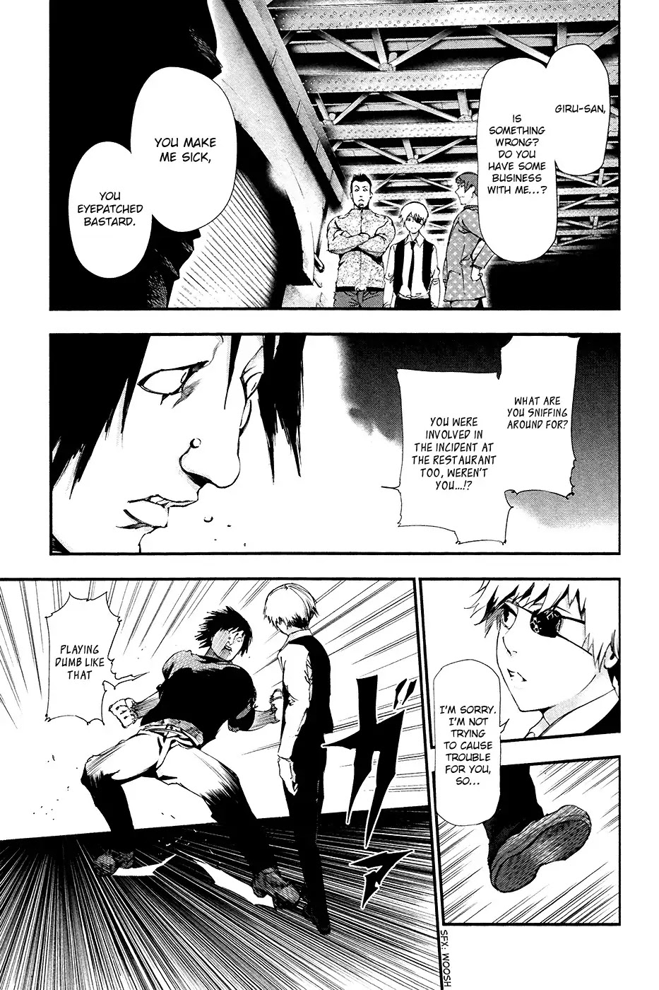Tokyo Ghoul Chapter 86 page 4 - Chapter 86: Visitor