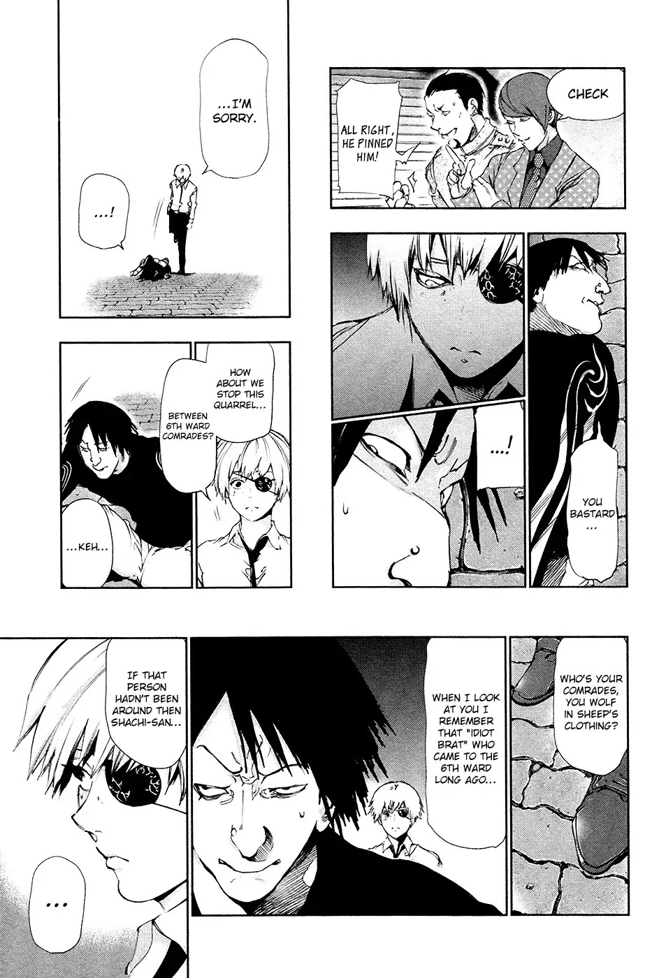 Tokyo Ghoul Chapter 86 page 9 - Chapter 86: Visitor