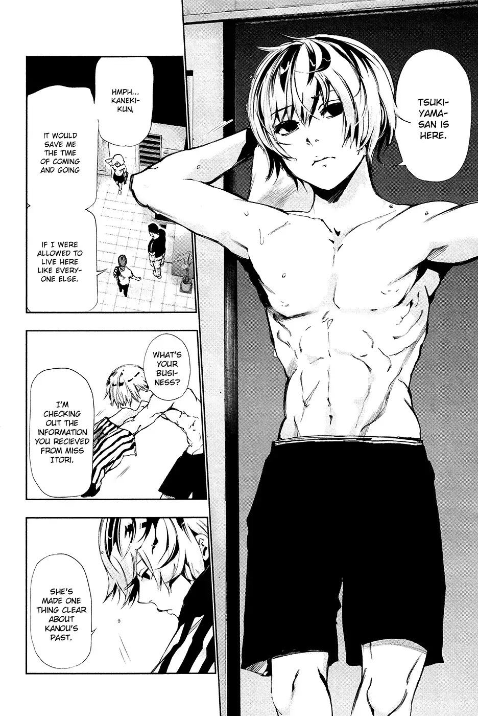 Tokyo Ghoul Chapter 88 page 14 - Chapter 88: Insecure