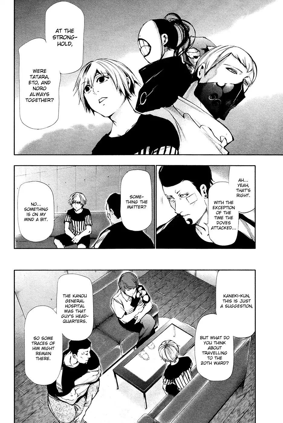 Tokyo Ghoul Chapter 88 page 16 - Chapter 88: Insecure