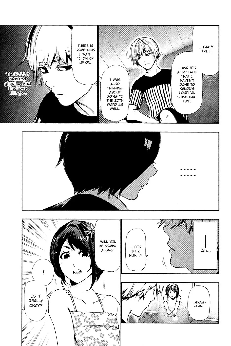 Tokyo Ghoul Chapter 88 page 17 - Chapter 88: Insecure
