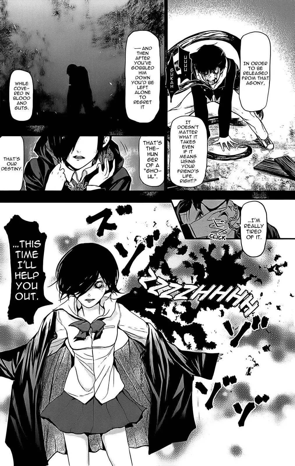 Tokyo Ghoul Chapter 9 page 12 - Chapter 9: Hatching