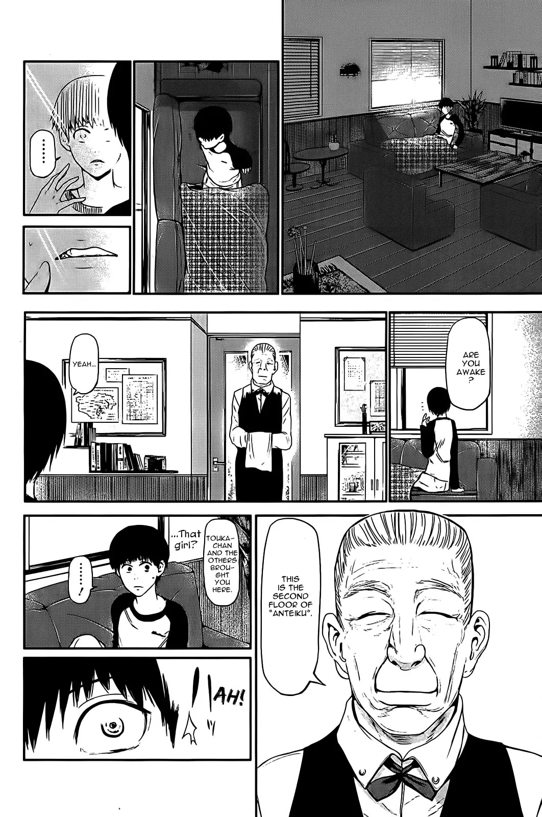 Tokyo Ghoul Chapter 9 page 14 - Chapter 9: Hatching