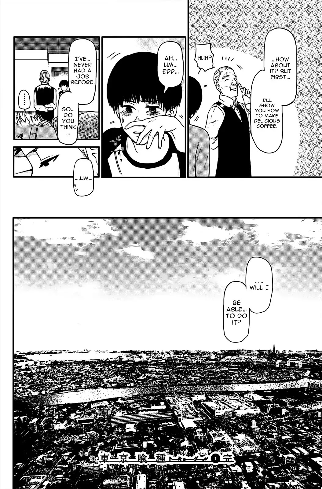 Tokyo Ghoul Chapter 9 page 22 - Chapter 9: Hatching
