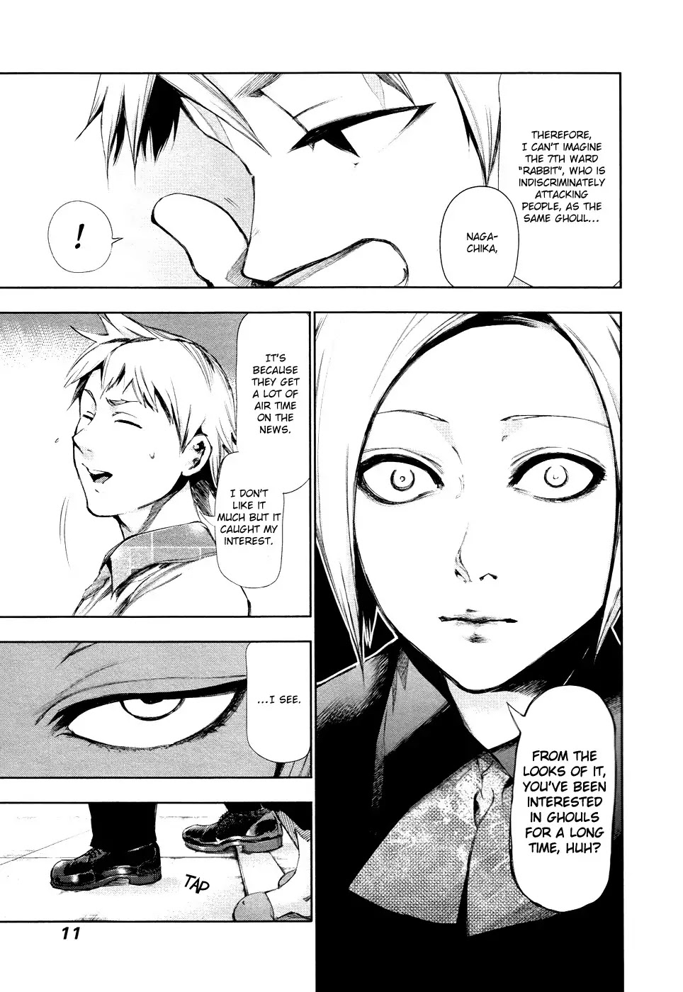 Tokyo Ghoul Chapter 90 page 10 - Chapter 90: Pursuit