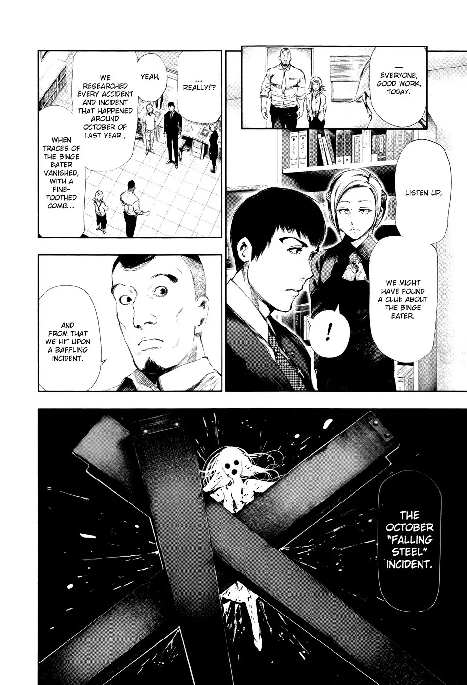 Tokyo Ghoul Chapter 90 page 11 - Chapter 90: Pursuit