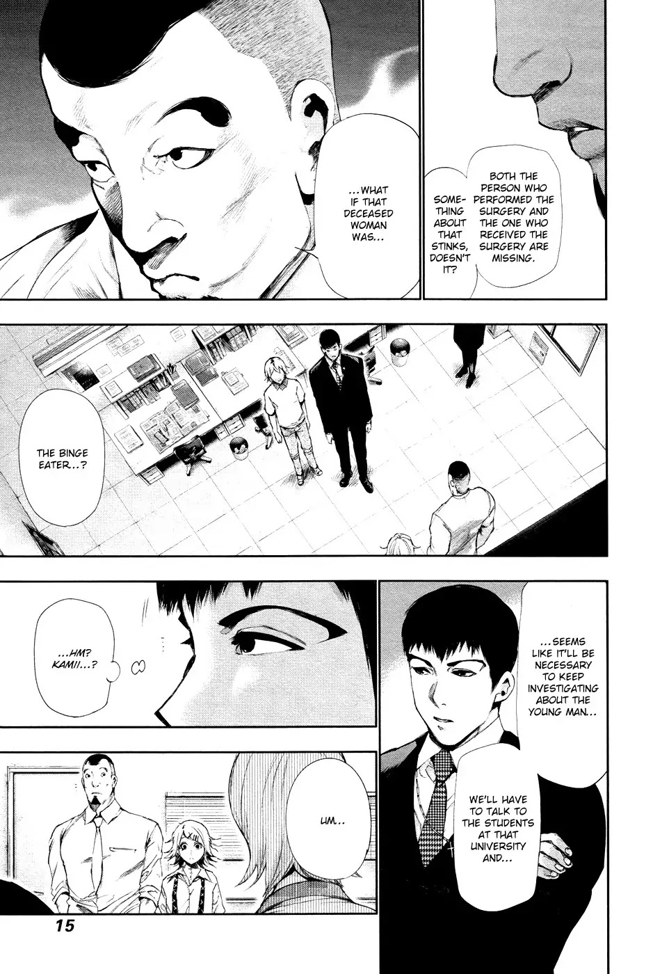 Tokyo Ghoul Chapter 90 page 14 - Chapter 90: Pursuit