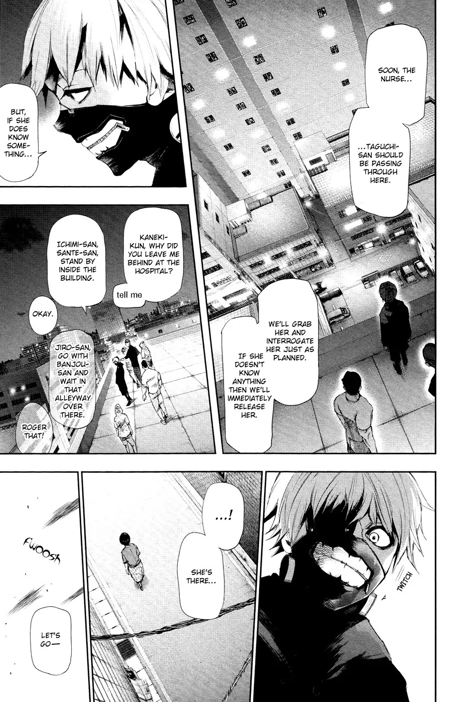 Tokyo Ghoul Chapter 90 page 16 - Chapter 90: Pursuit