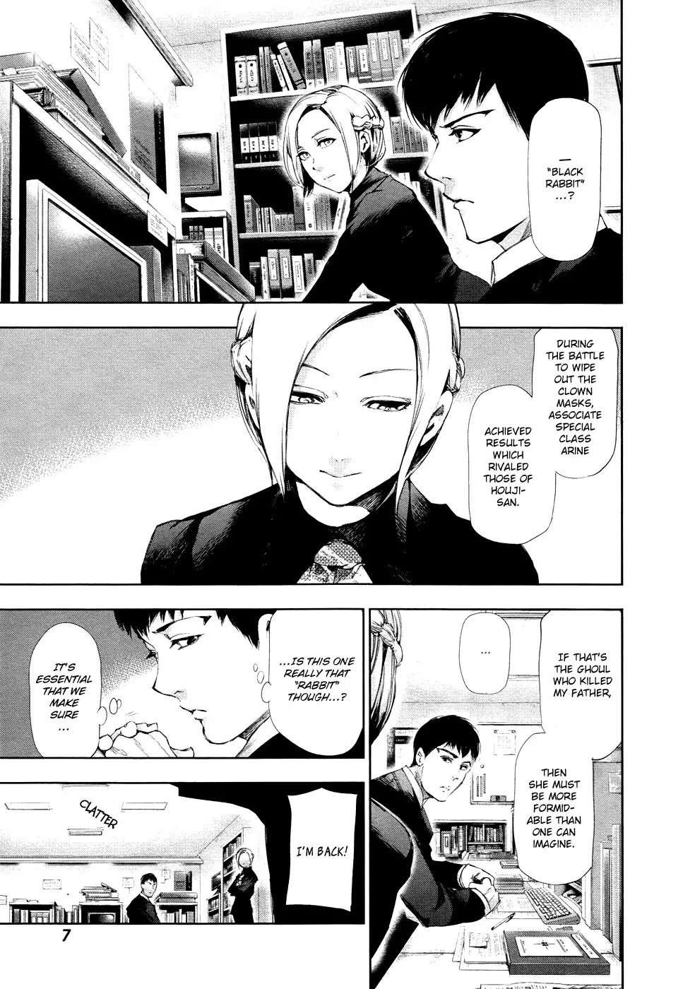 Tokyo Ghoul Chapter 90 page 6 - Chapter 90: Pursuit