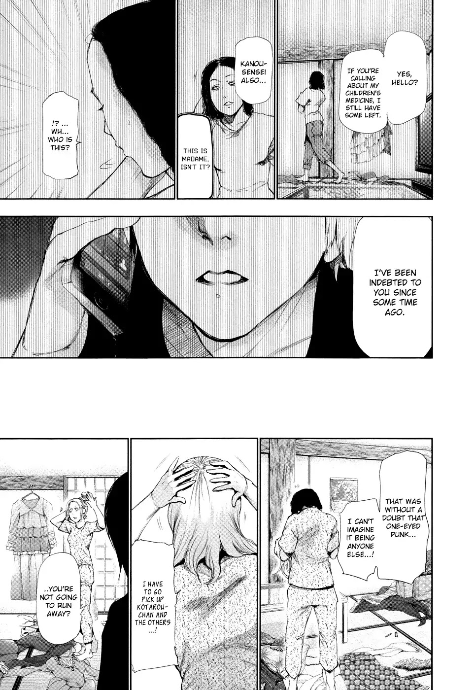 Tokyo Ghoul Chapter 92 page 4 - Chapter 92: Lady