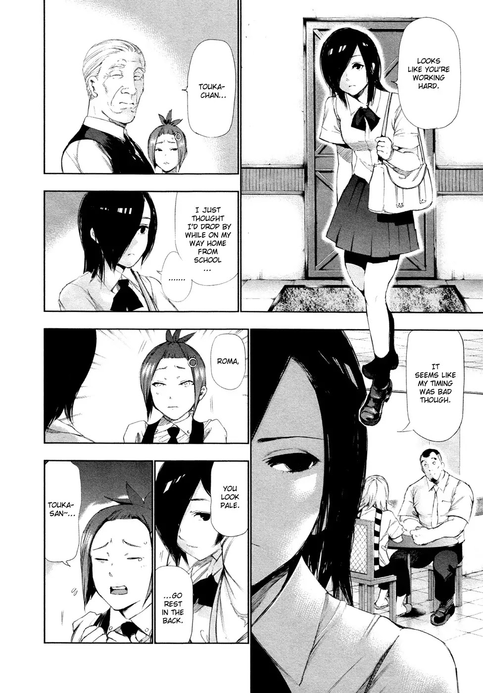 Tokyo Ghoul Chapter 93 page 5 - Chapter 93: Bait