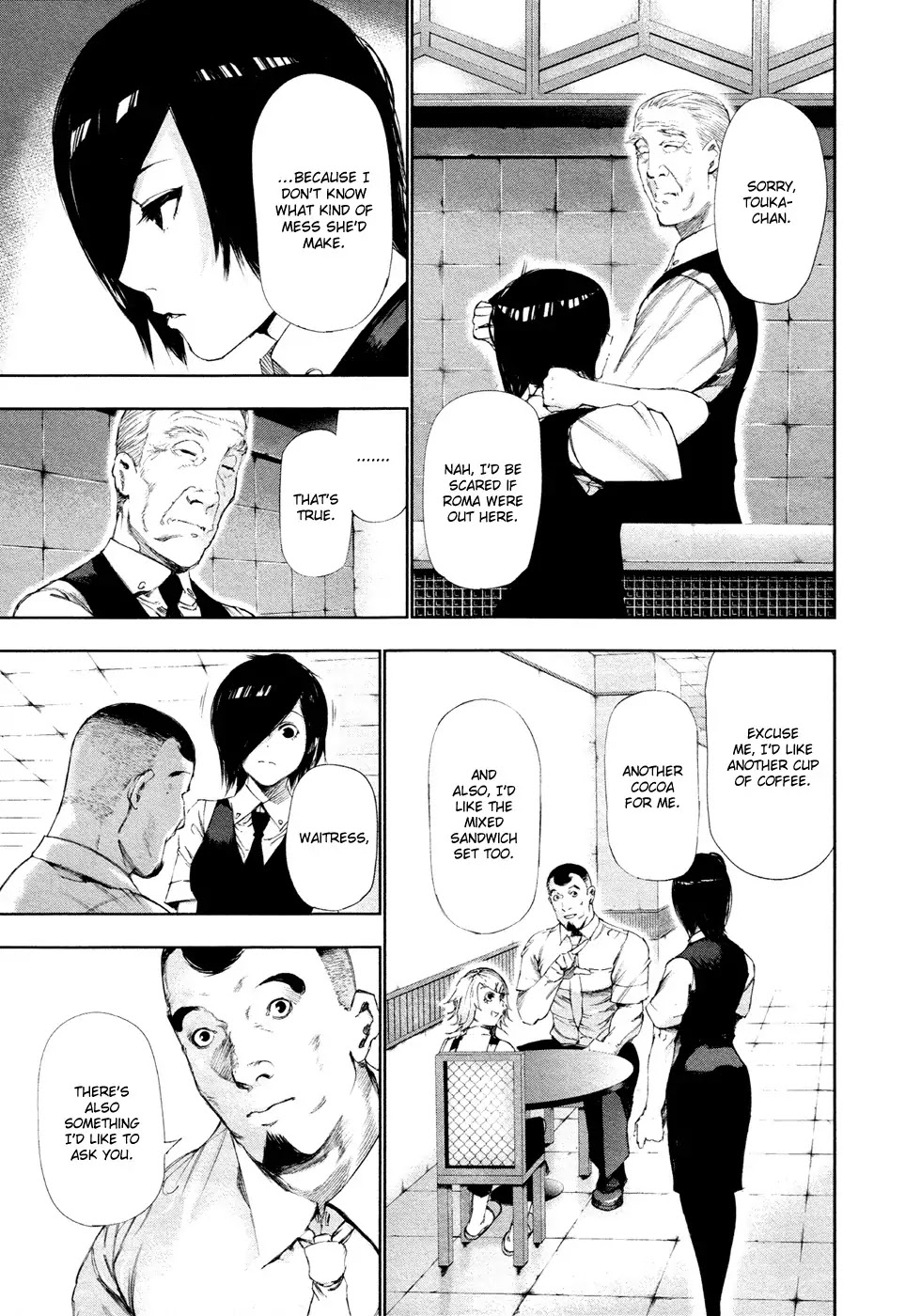Tokyo Ghoul Chapter 93 page 6 - Chapter 93: Bait