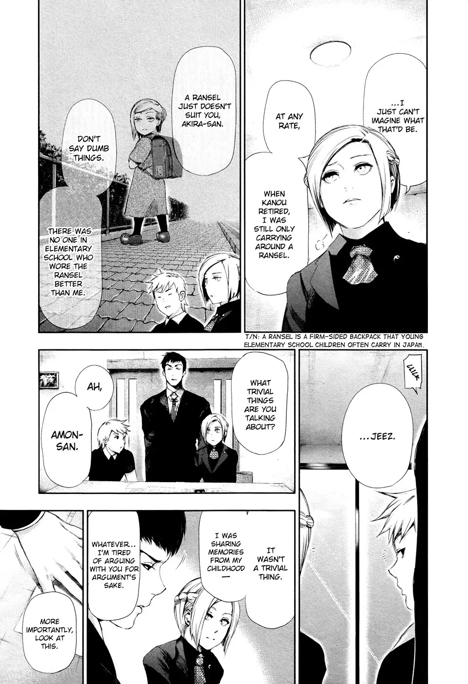 Tokyo Ghoul Chapter 94 page 4 - Chapter 94: One's Intentions