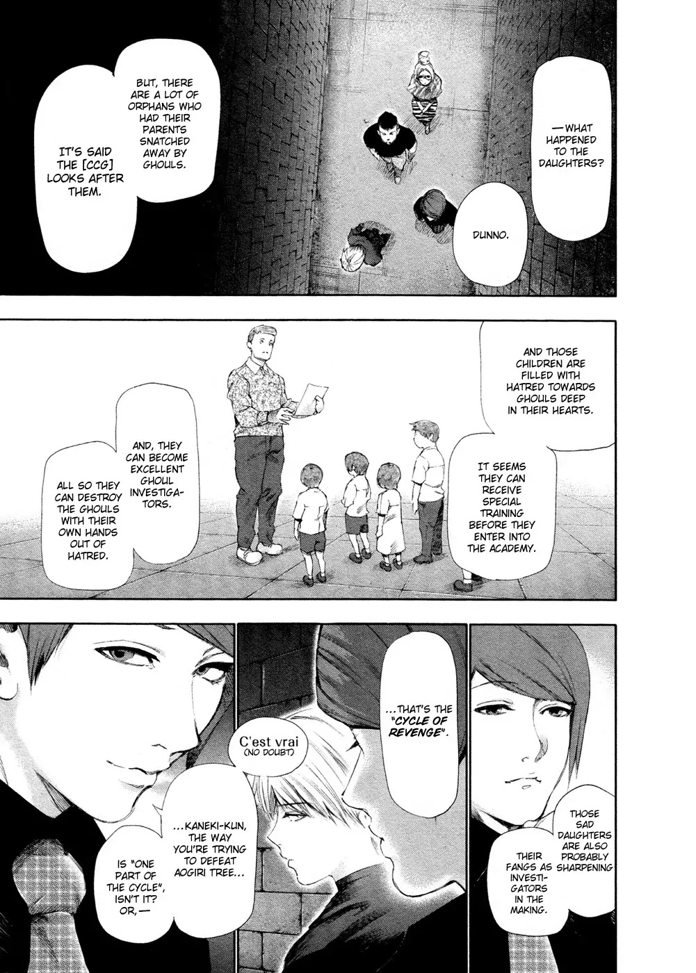 Tokyo Ghoul Chapter 95 page 13 - Chapter 95: Temporary Abode