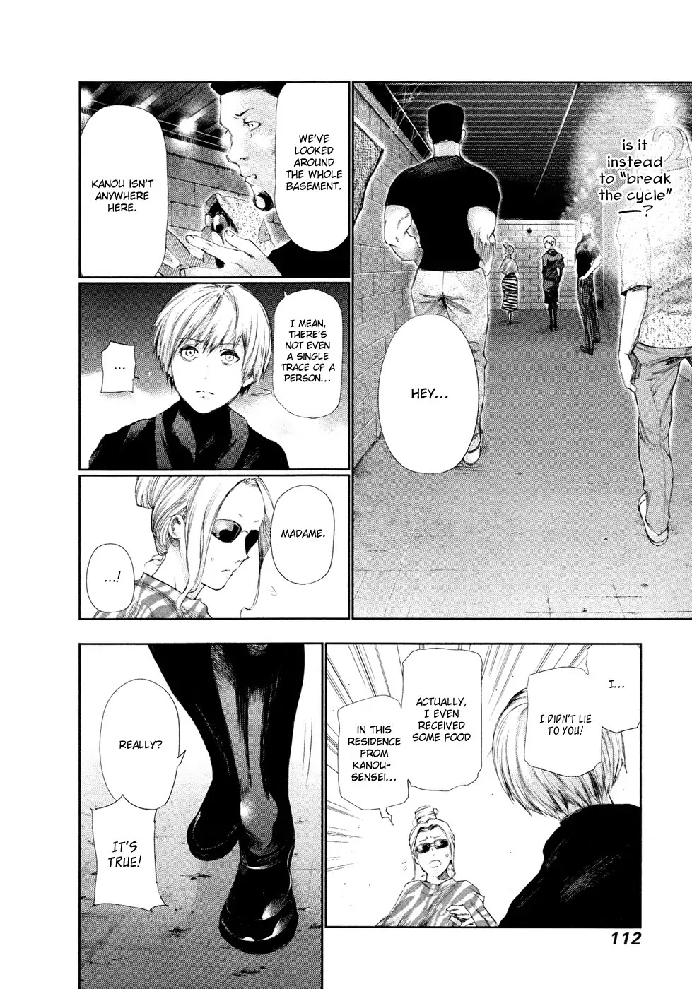 Tokyo Ghoul Chapter 95 page 14 - Chapter 95: Temporary Abode