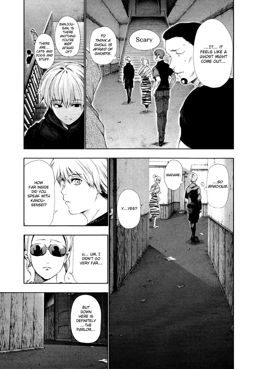 Tokyo Ghoul Chapter 95 page 7 - Chapter 95: Temporary Abode