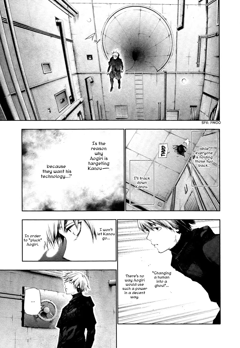 Tokyo Ghoul Chapter 96 page 11 - Chapter 96: Going Underground