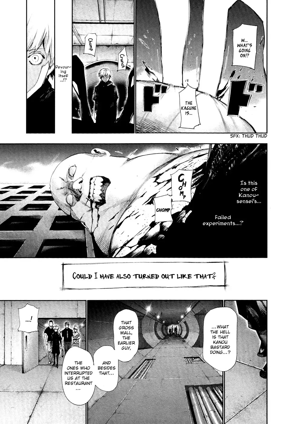 Tokyo Ghoul Chapter 96 page 6 - Chapter 96: Going Underground