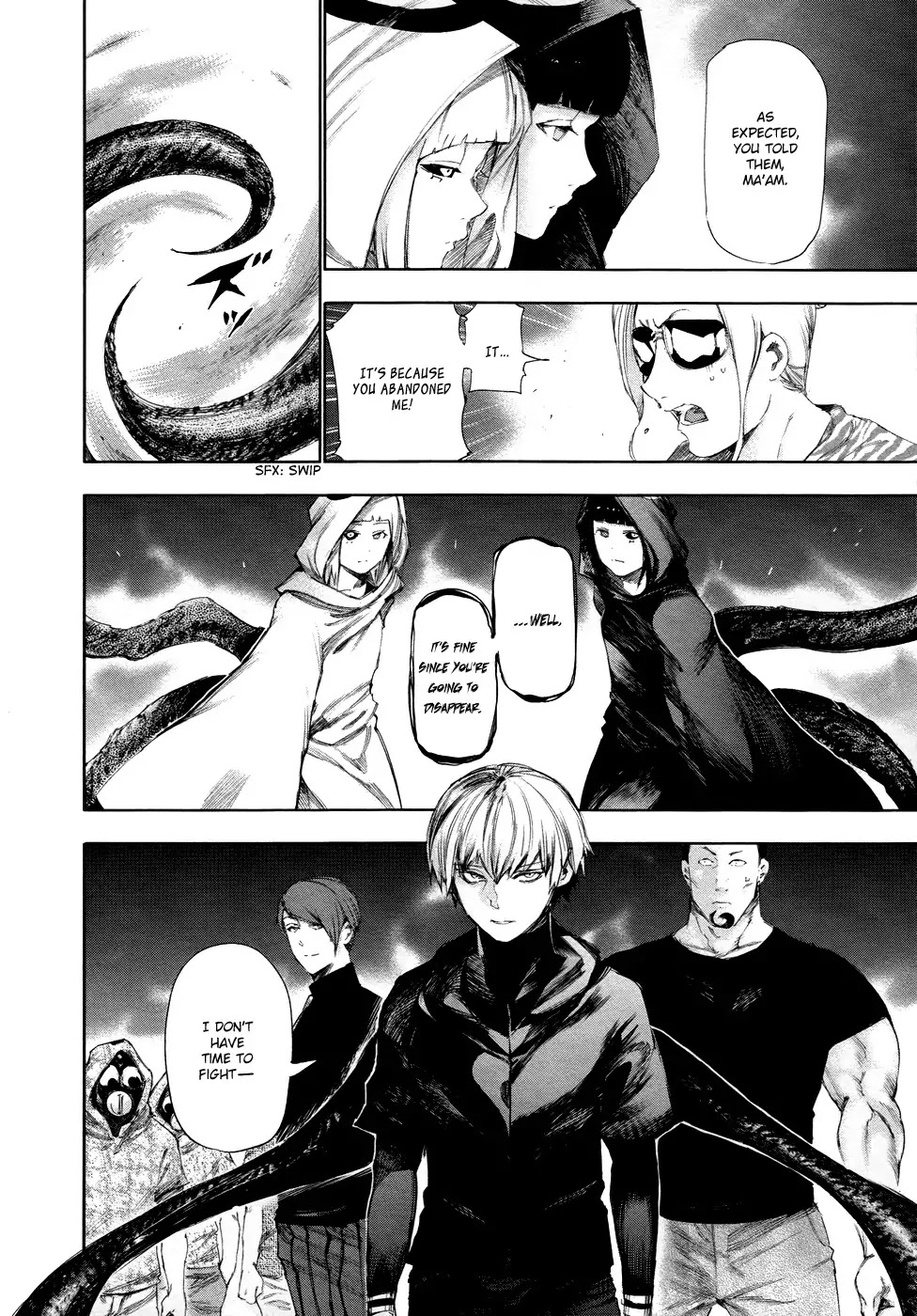 Tokyo Ghoul Chapter 96 page 8 - Chapter 96: Going Underground