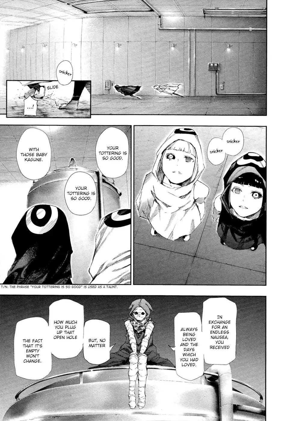 Tokyo Ghoul Chapter 98 page 6 - Chapter 98: Depths