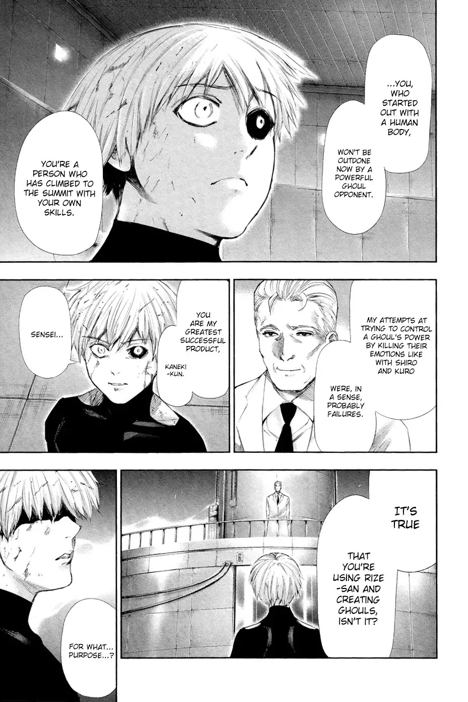 Tokyo Ghoul Chapter 99 page 4 - Chapter 99: Unknown