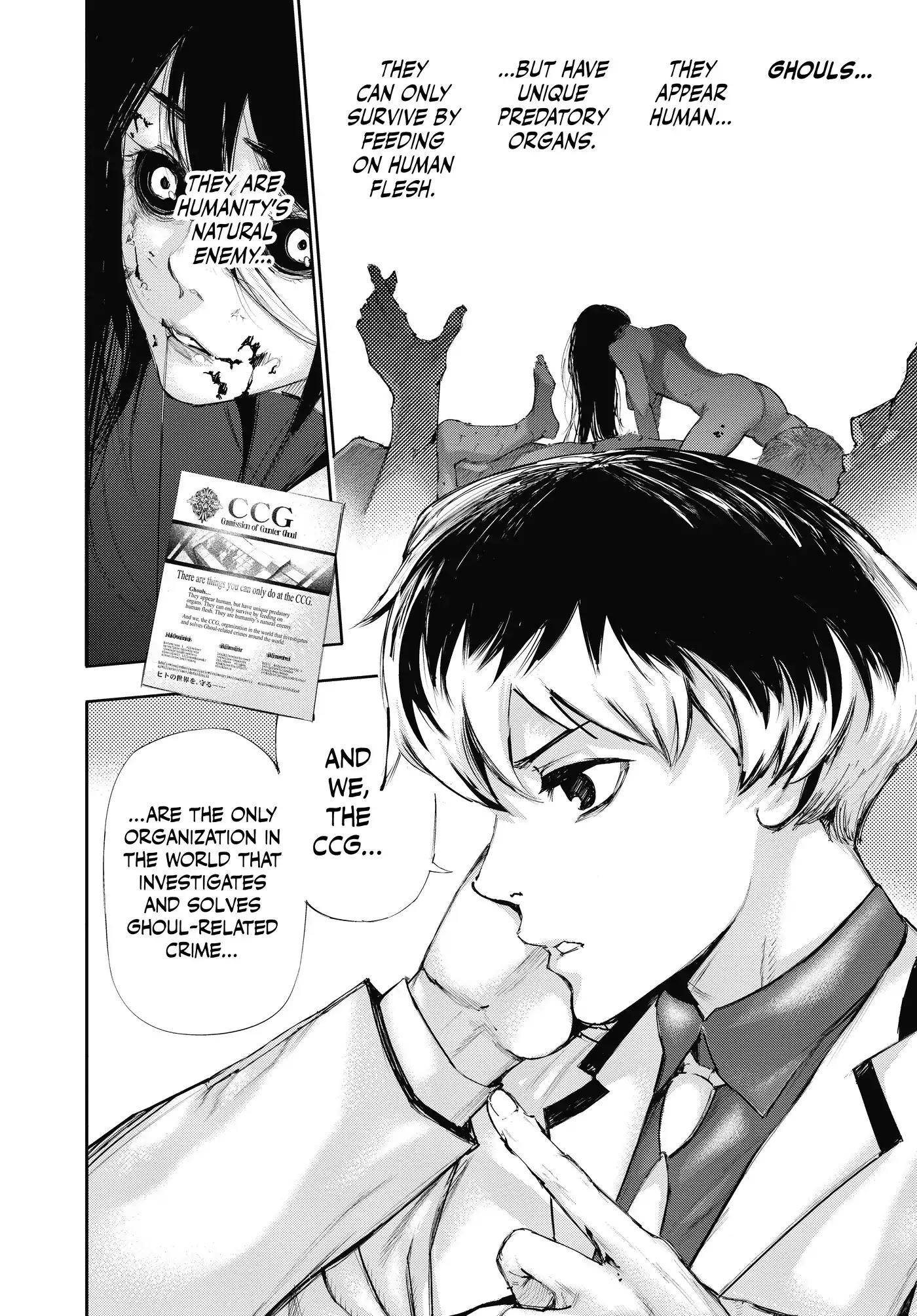 Tokyo Ghoul:re Chapter 1 page 11 - Chapter 1: Bone