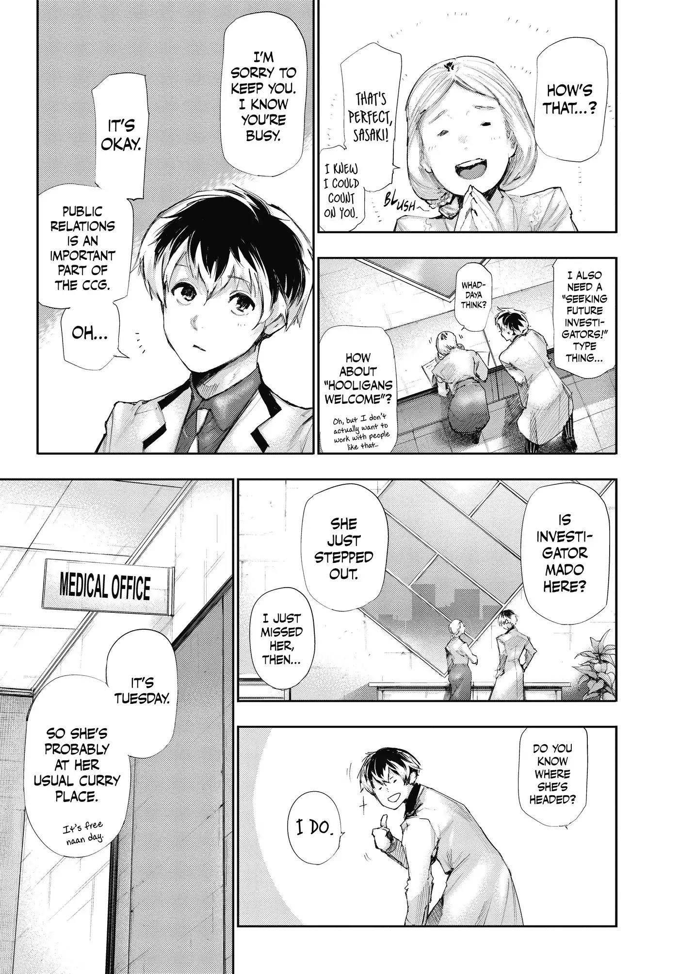 Tokyo Ghoul:re Chapter 1 page 12 - Chapter 1: Bone